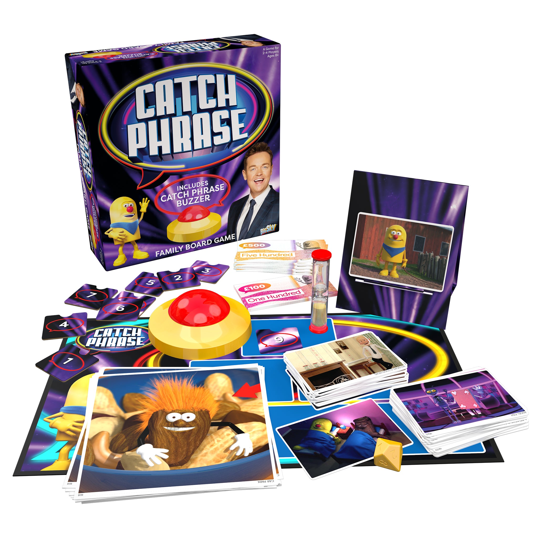 Catchphrase - The hit TV Show available now as new version to play at home. All new Catchphrases and game play. Fun for all the family with Stephen Mulhern.