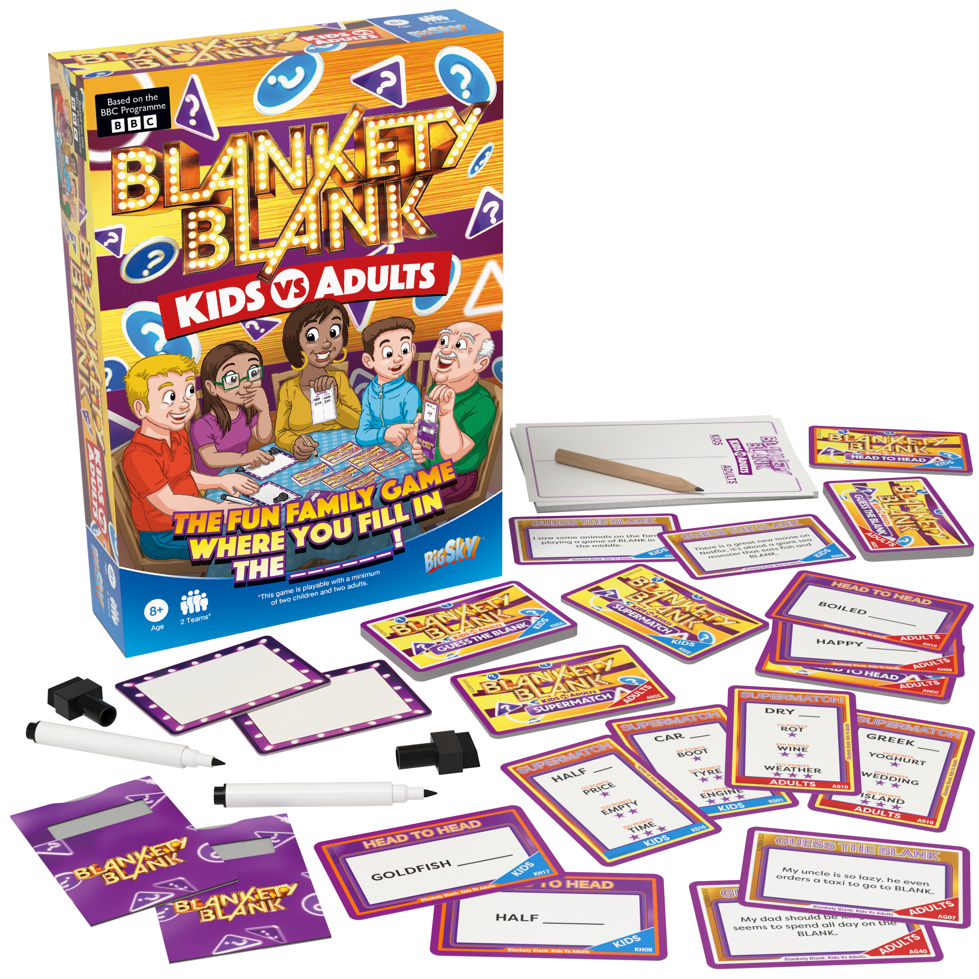 Blankety Blank: Kids vs Adults