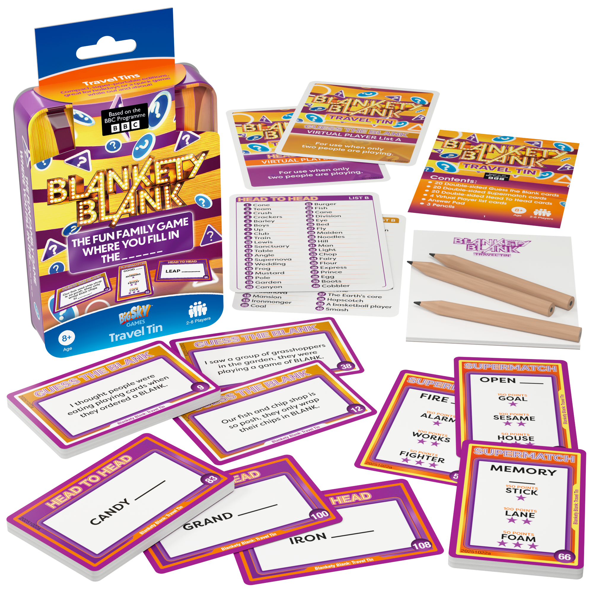 Blankety Blank: Travel Game
