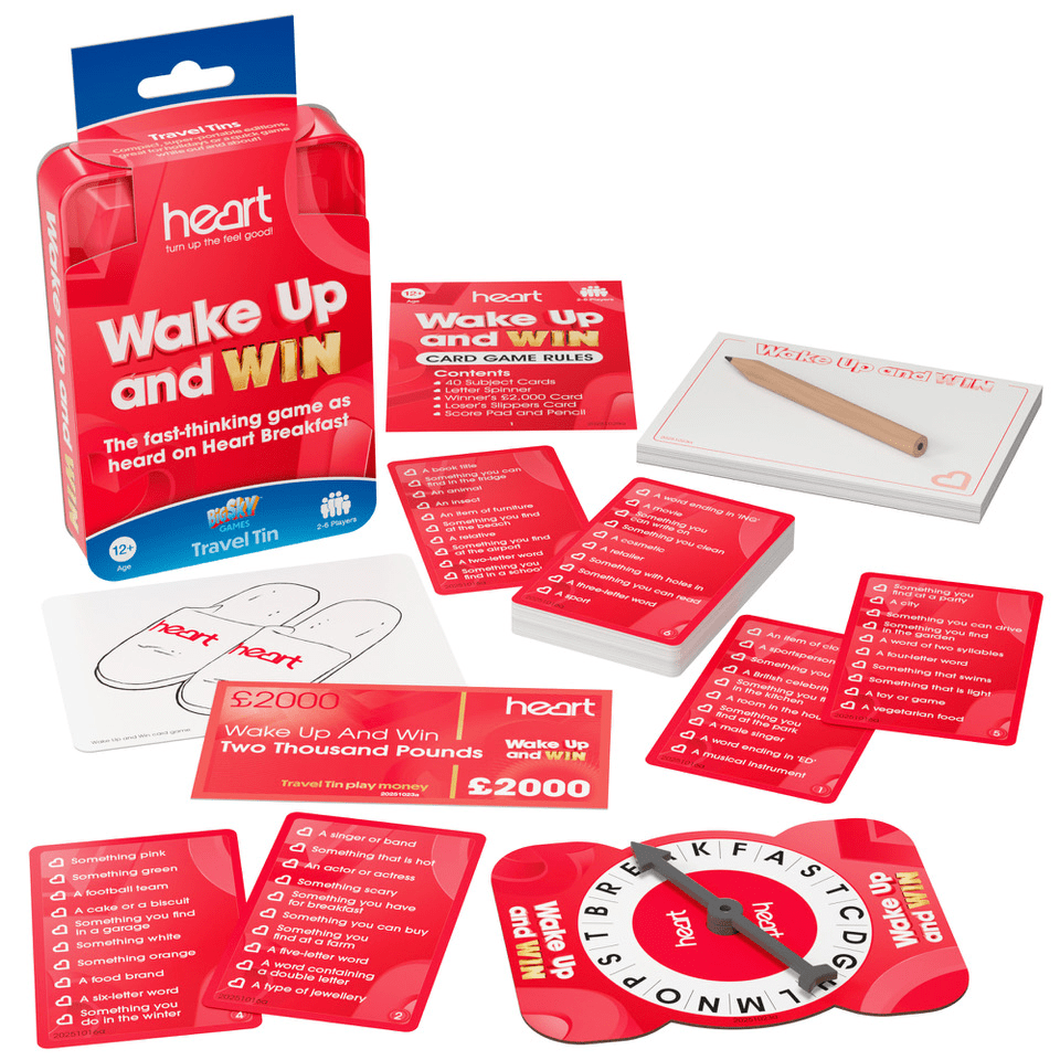 Wake Up and Win - Travel Tin Game